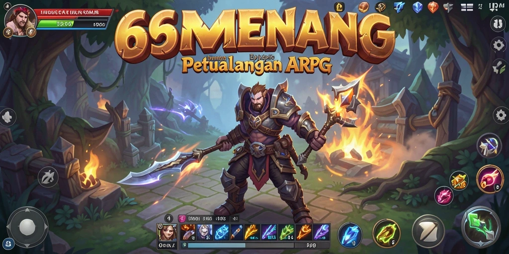 Tampilkan aksi seru dalam pertempuran ARPG permainan 66MENANG.