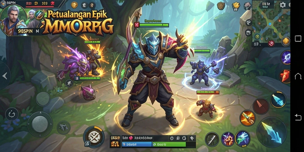 Gameplay seru dan dunia yang menakjubkan dalam 98SPIN.