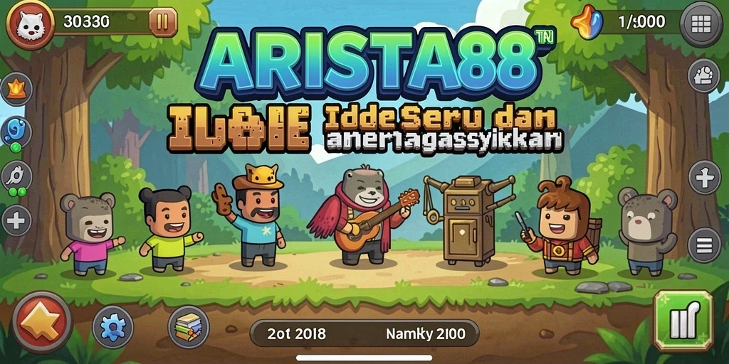 Tangkapan layar dari gameplay ARISTA88 yang menghibur dan santai.