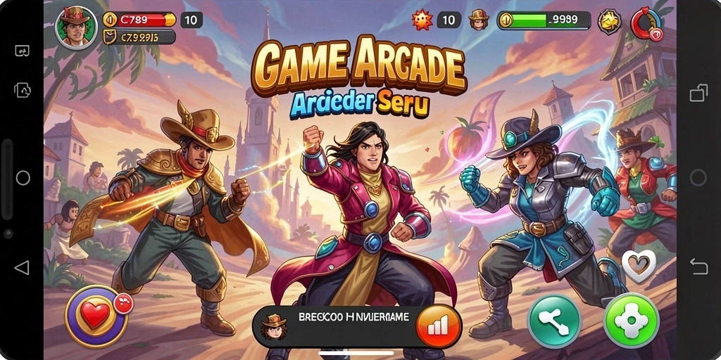 Screenshot gameplay C789 yang menarik dan penuh aksi.
