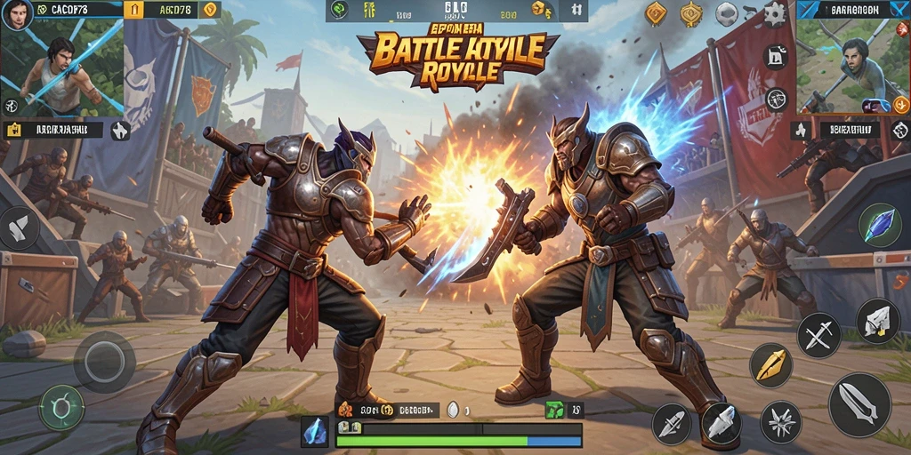 Gameplay seru di CACOR78 dengan aksi Battle Royale yang mendebarkan.