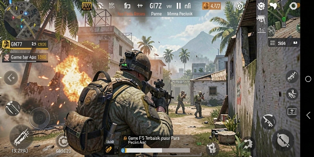 Tampilan menegangkan dari gameplay GN777 yang seru dan kompetitif.