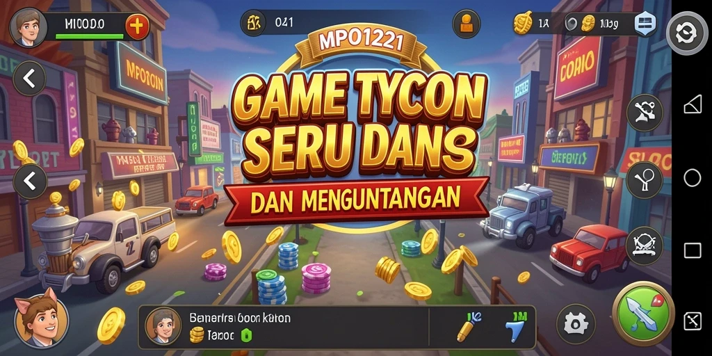Tampilan menarik dari gameplay MPO1221 yang penuh strategi.