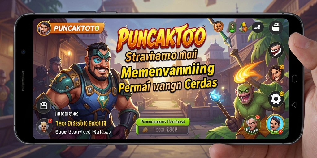 Screenshot gameplay PUNCAKTOTO yang menunjukkan aksi strategi yang intens dan menarik.